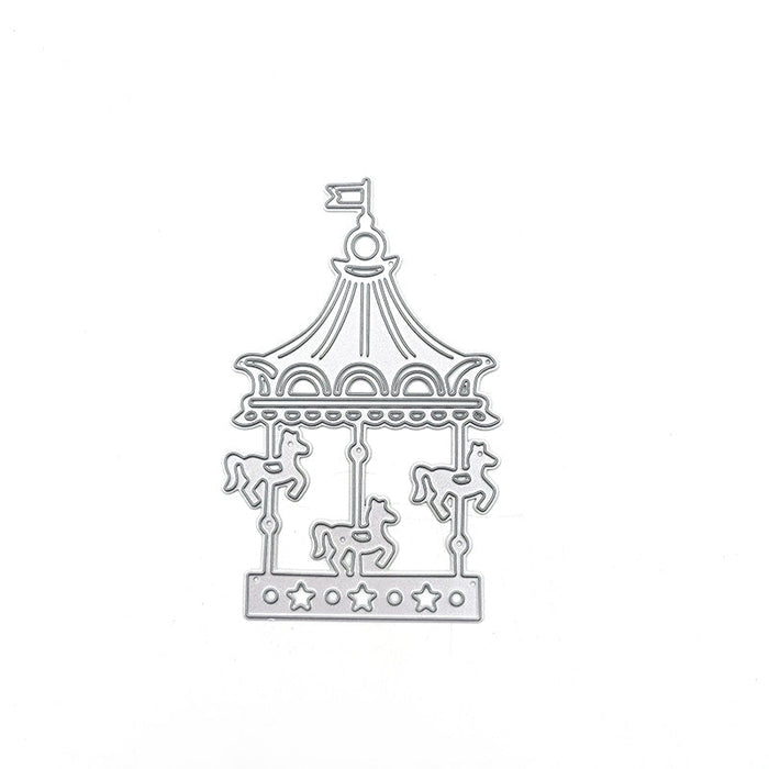 Carousel Scrapbooking Cutting Die by Wizardi QJ59