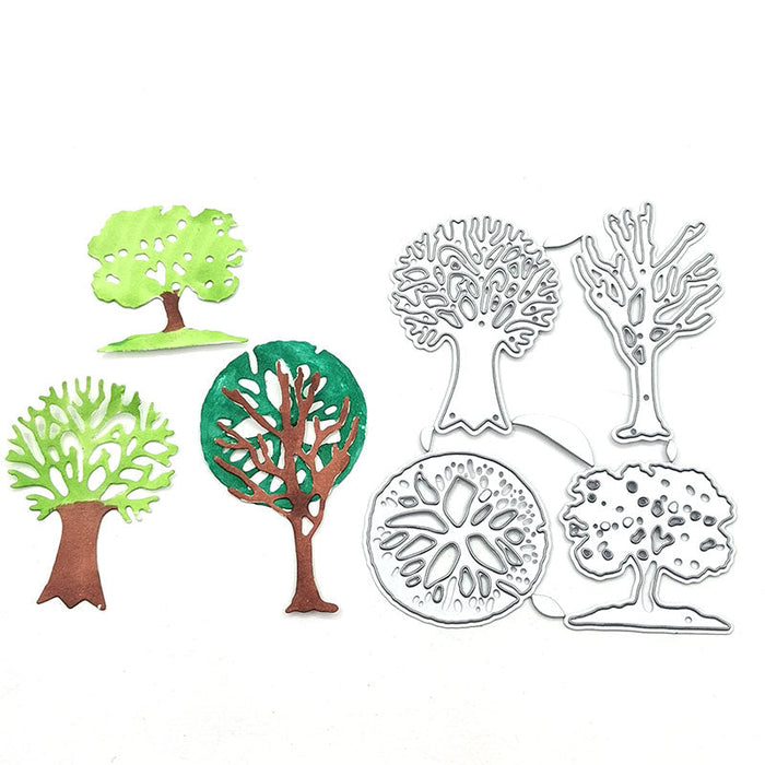 Trees Scrapbooking Cutting Die by Wizardi QJ26
