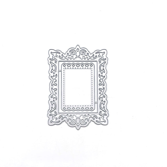 Ornate Frame Scrapbooking Cutting Die by Wizardi QJ60