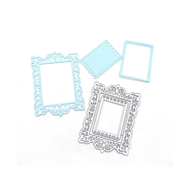 Ornate Frame Scrapbooking Cutting Die by Wizardi QJ60