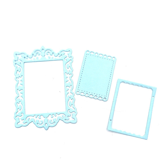Ornate Frame Scrapbooking Cutting Die by Wizardi QJ60