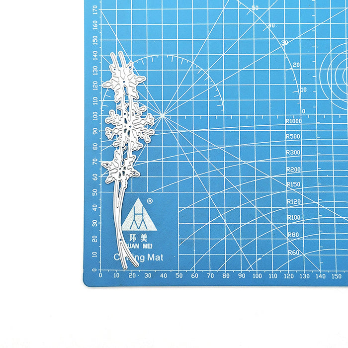 Snowflake Stems Scrapbooking Cutting Die by Wizardi QJ75