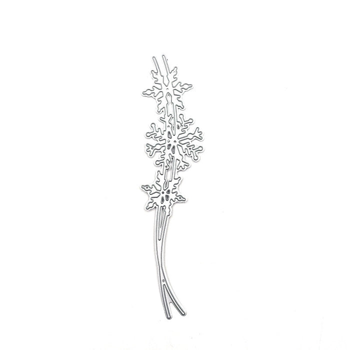 Snowflake Stems Scrapbooking Cutting Die by Wizardi QJ75