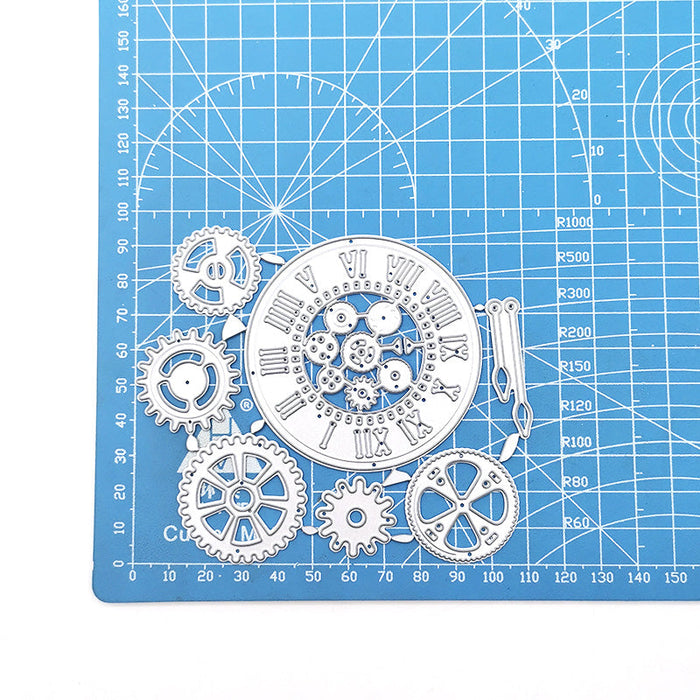 Clock Gears Scrapbooking Carbon Steel Cutting Die QJ73