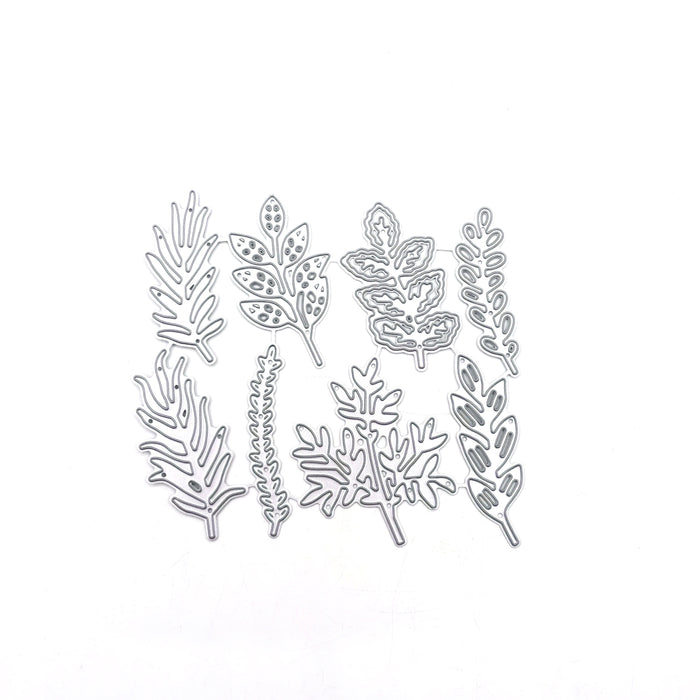 Leaves Scrapbooking Cutting Die by Wizardi QJ74