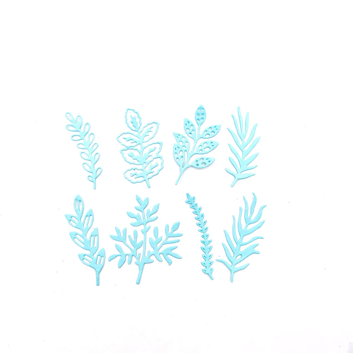 Leaves Scrapbooking Cutting Die by Wizardi QJ74