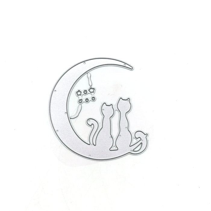 Cats on Mo Scrapbooking Cutting Die by Wizardi QJ96