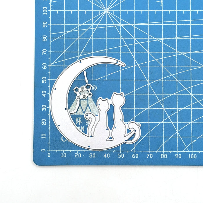 Cats on Mo Scrapbooking Cutting Die by Wizardi QJ96