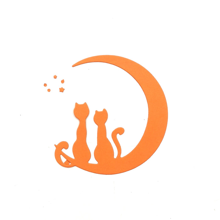 Cats on Mo Scrapbooking Cutting Die by Wizardi QJ96