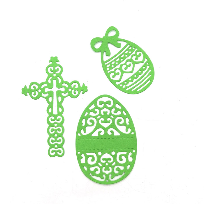 Easter Scrapbooking Cutting Die by Wizardi QJ112