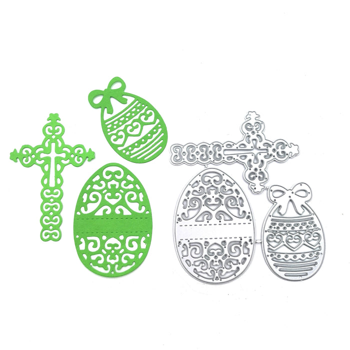 Easter Scrapbooking Cutting Die by Wizardi QJ112