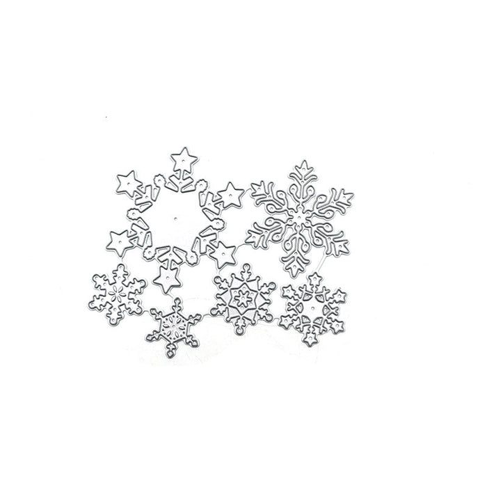 Snowflakes Scrapbooking Cutting Die by Wizardi QJ80