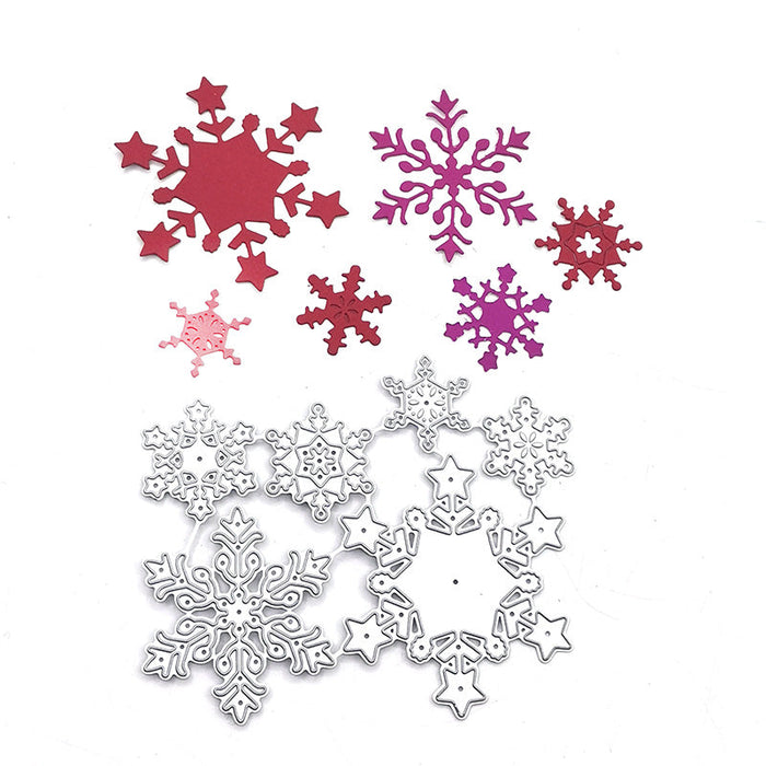 Snowflakes Scrapbooking Cutting Die by Wizardi QJ80