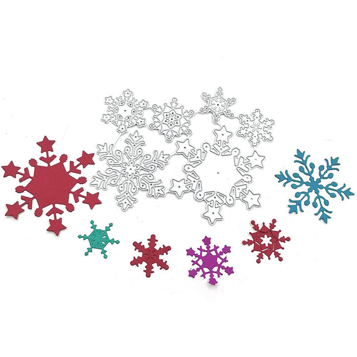 Snowflakes Scrapbooking Cutting Die by Wizardi QJ80
