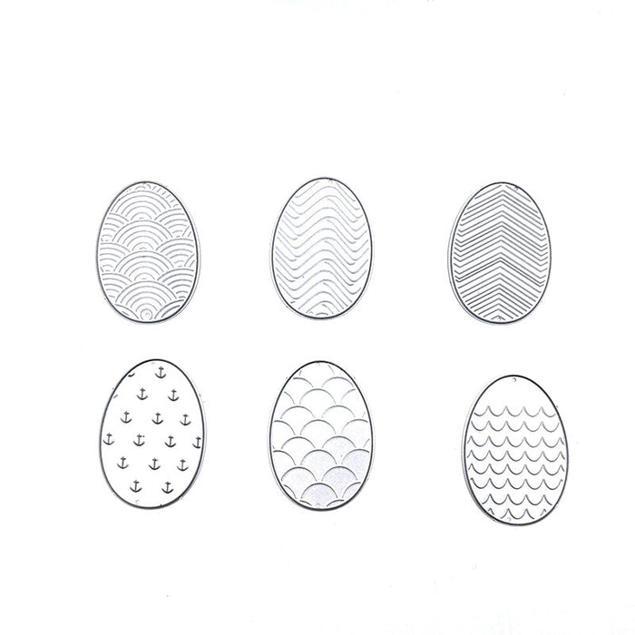 Easter Eggs Scrapbooking Cutting Die by Wizardi QJ116