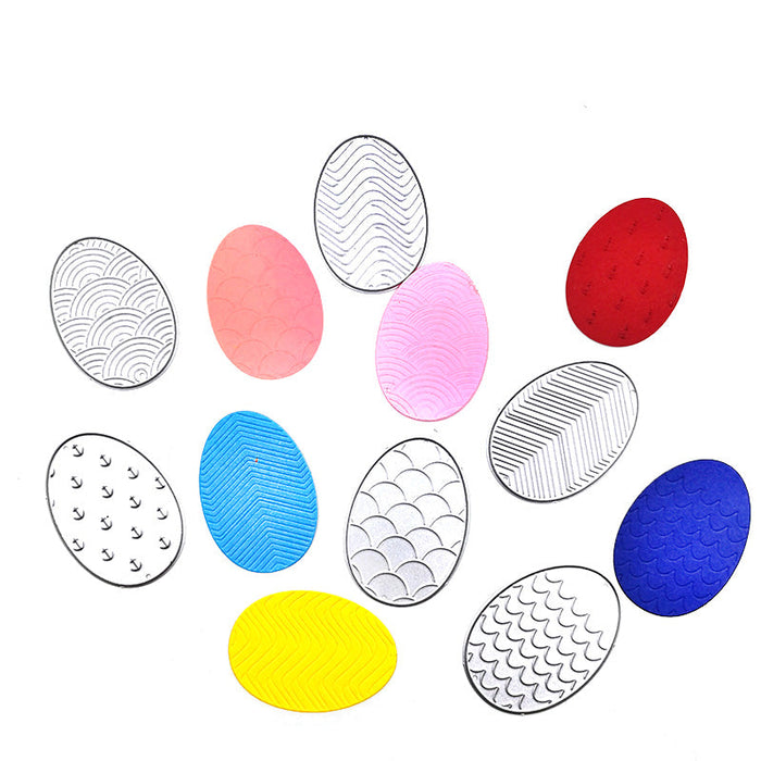 Easter Eggs Scrapbooking Cutting Die by Wizardi QJ116