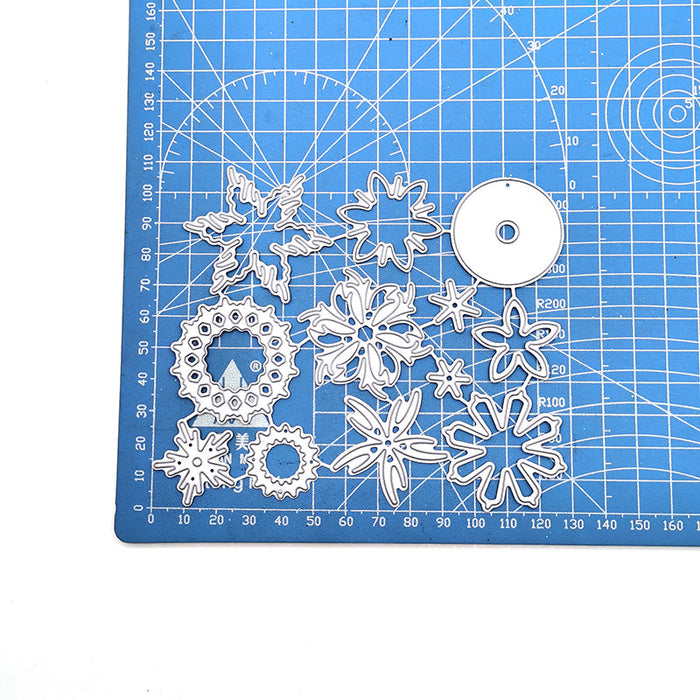 Snowflake Scrapbooking Cutting Die by Wizardi QJ106