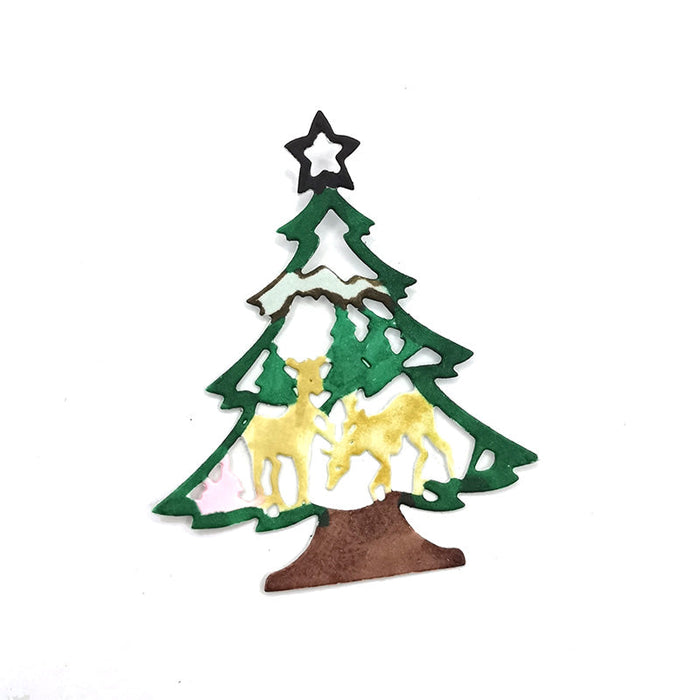 Tree Scrapbooking Cutting Die by Wizardi QJ52