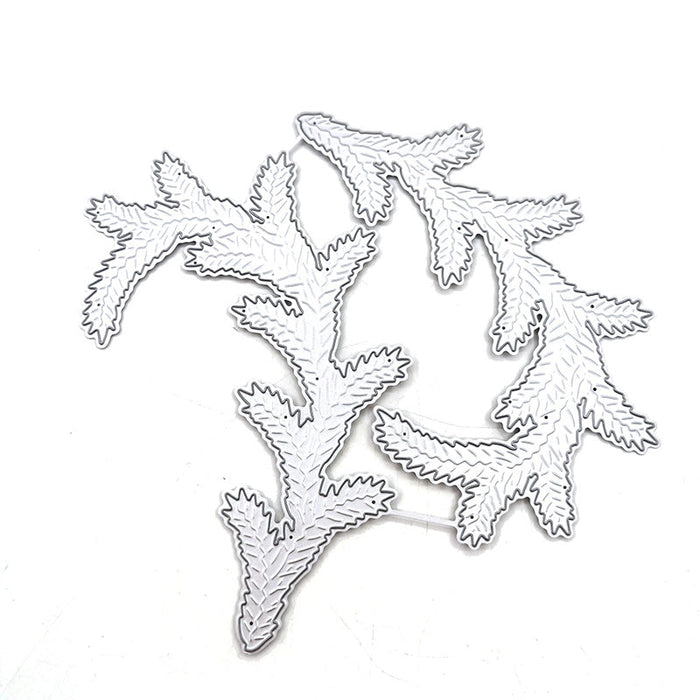 Pine Branch Scrapbooking Cutting Die by Wizardi QJ50