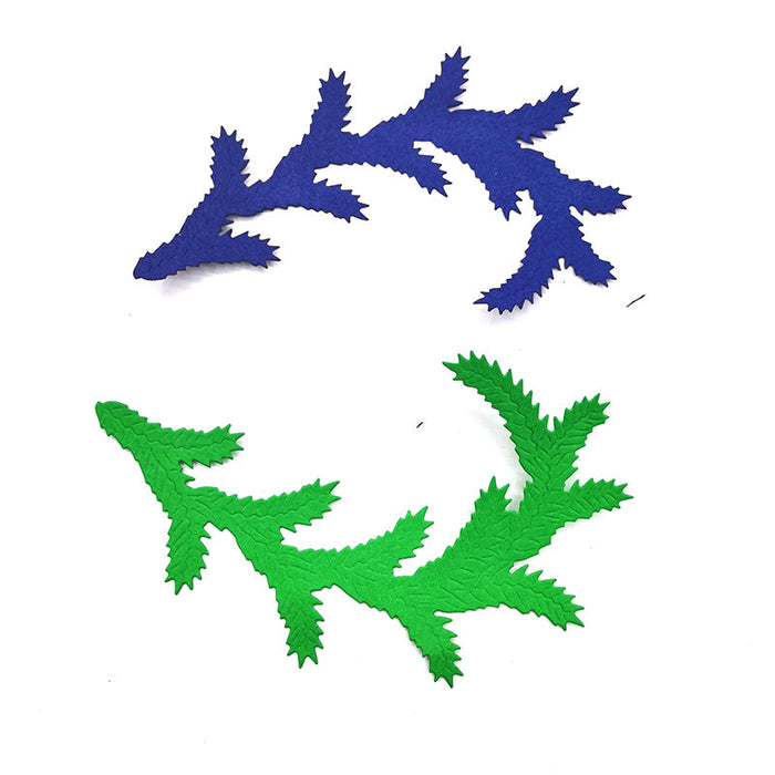 Pine Branch Scrapbooking Cutting Die by Wizardi QJ50