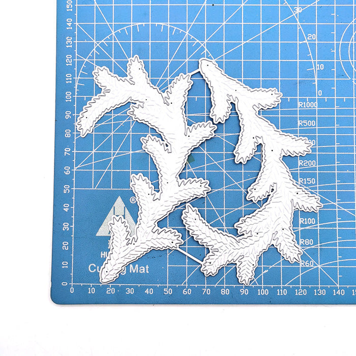 Pine Branch Scrapbooking Cutting Die by Wizardi QJ50