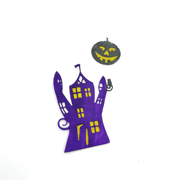Haunted House Scrapbooking Cutting Die by Wizardi QJ36