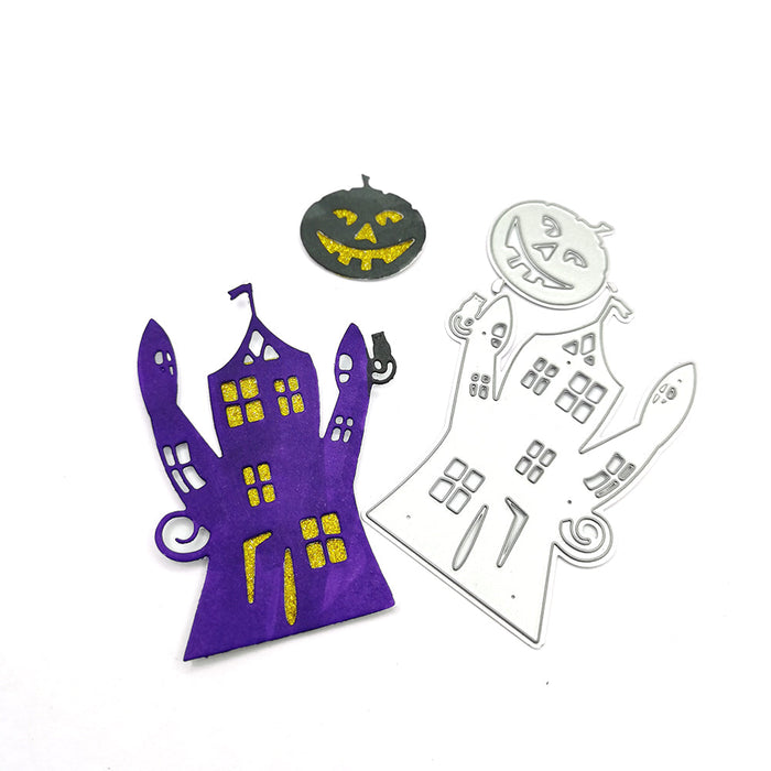 Haunted House Scrapbooking Cutting Die by Wizardi QJ36