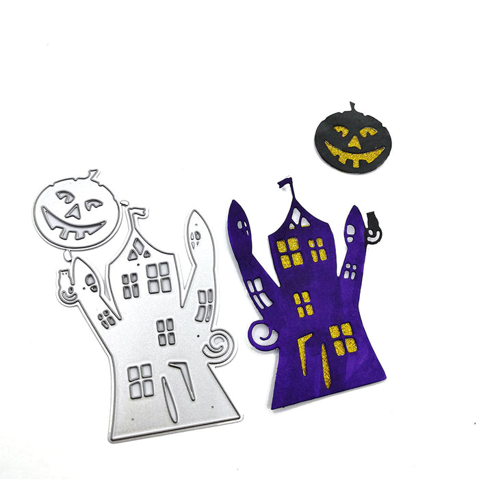 Haunted House Scrapbooking Cutting Die by Wizardi QJ36