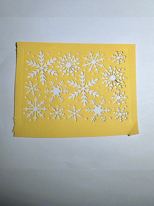 Snowflake Scrapbooking Cutting Die by Wizardi QJ117