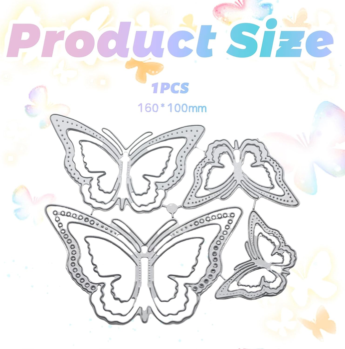 Butterfly Scrapbooking Cutting Die by Wizardi QJ46