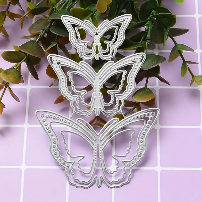 Butterflies Scrapbooking Cutting Die by Wizardi QJ103