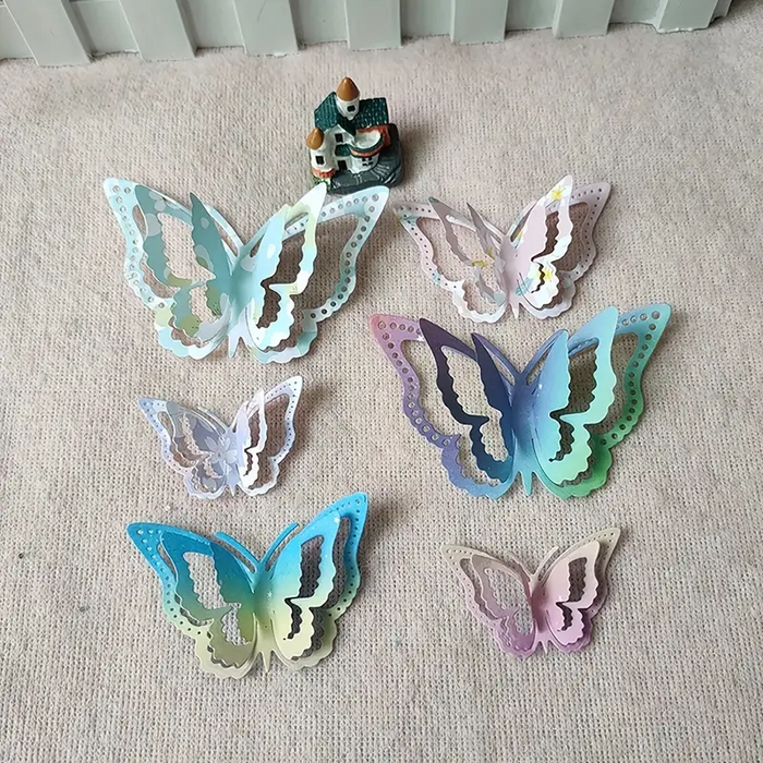 Butterflies Scrapbooking Cutting Die by Wizardi QJ103
