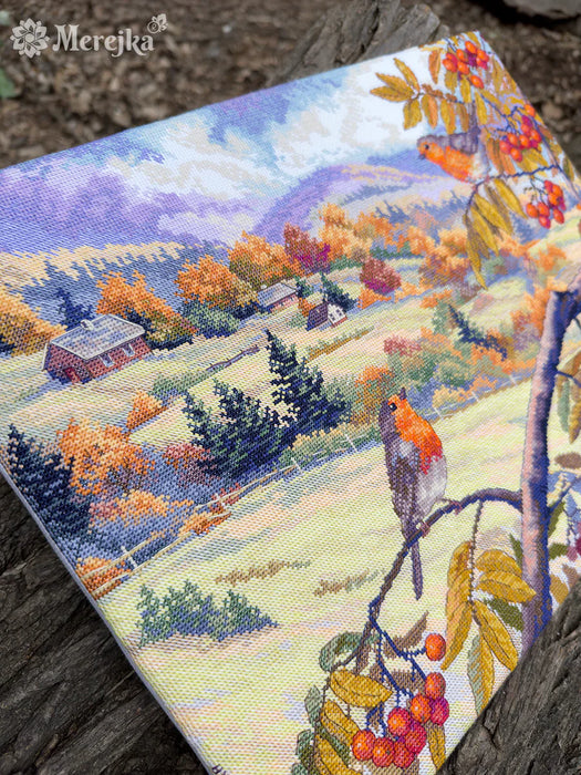 Hills Laced with Gold K-274 Counted Cross-Stitch Kit