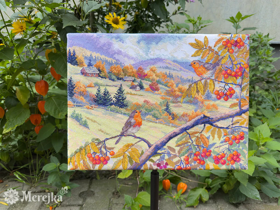 Hills Laced with Gold K-274 Counted Cross-Stitch Kit