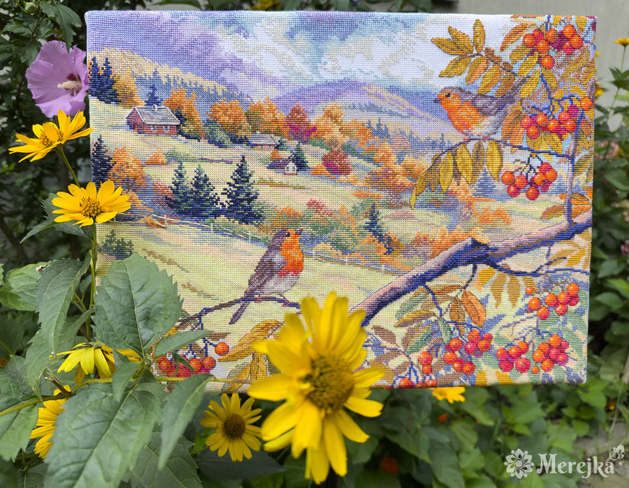 Hills Laced with Gold K-274 Counted Cross-Stitch Kit