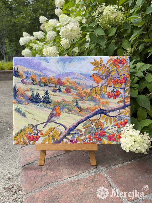 Hills Laced with Gold K-274 Counted Cross-Stitch Kit