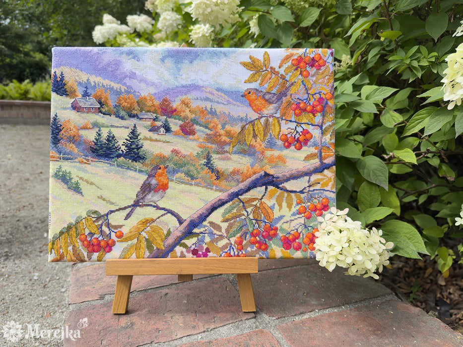 Hills Laced with Gold K-274 Counted Cross-Stitch Kit