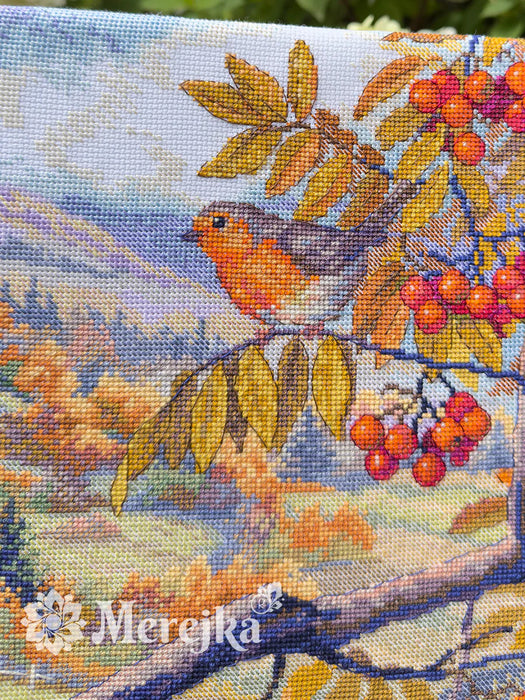 Hills Laced with Gold K-274 Counted Cross-Stitch Kit