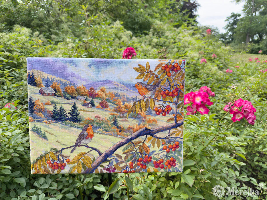 Hills Laced with Gold K-274 Counted Cross-Stitch Kit