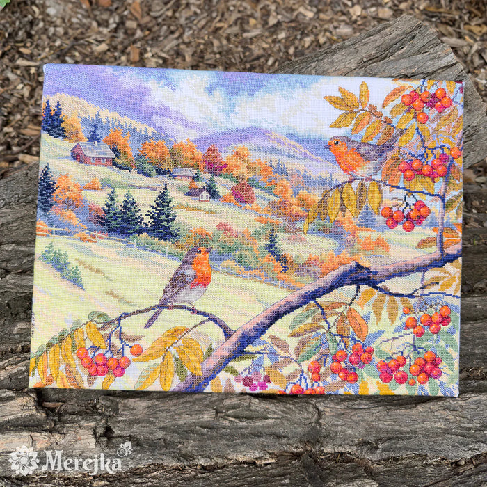 Hills Laced with Gold K-274 Counted Cross-Stitch Kit