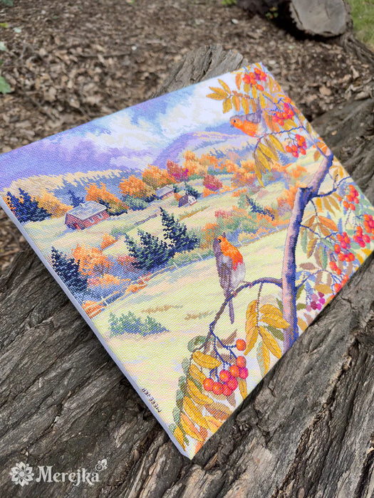 Hills Laced with Gold K-274 Counted Cross-Stitch Kit