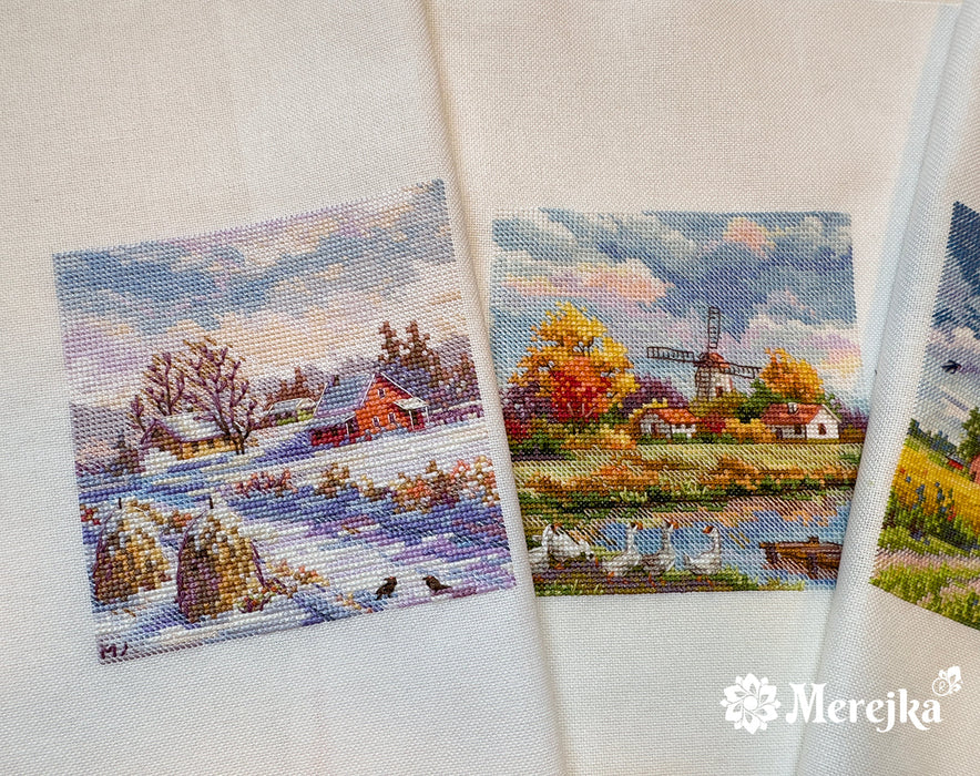 Autumn K-278A Counted Cross-Stitch Kit