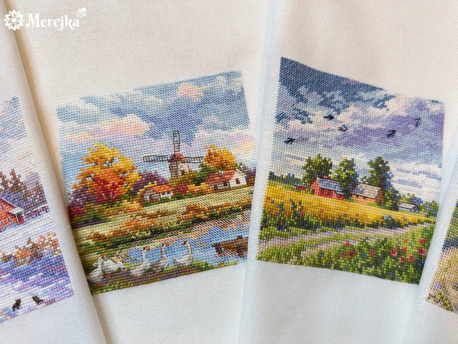 Autumn K-278A Counted Cross-Stitch Kit