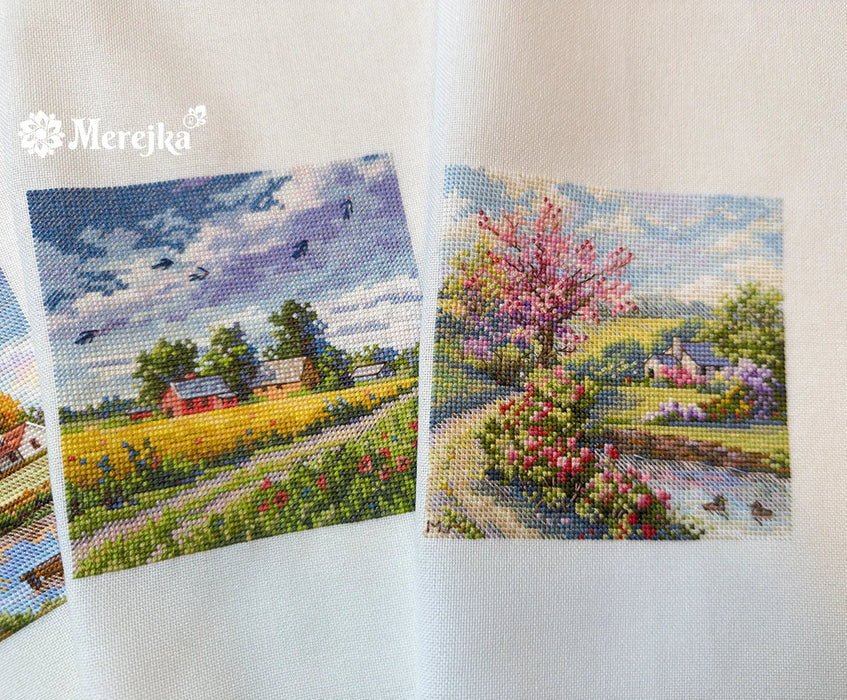 Summer K-279A Counted Cross-Stitch Kit