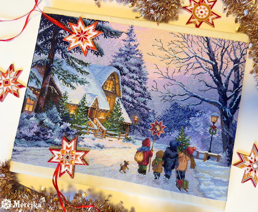 Carol of the Bells K-289 Counted Cross-Stitch Kit