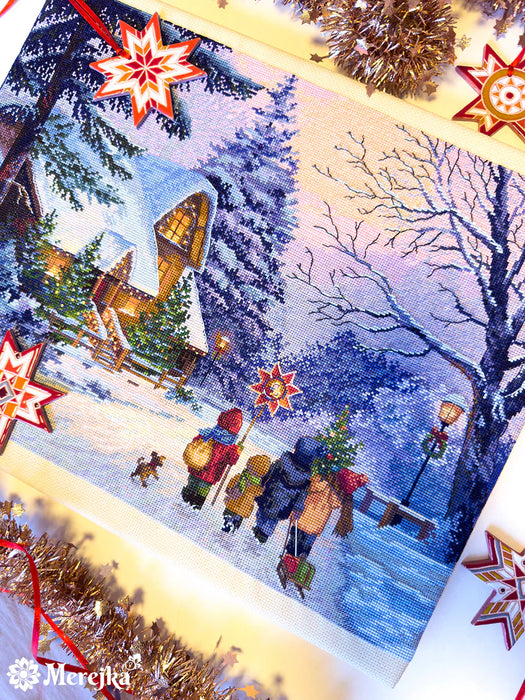 Carol of the Bells K-289 Counted Cross-Stitch Kit