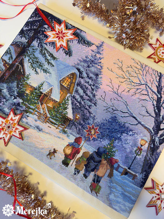 Carol of the Bells K-289 Counted Cross-Stitch Kit