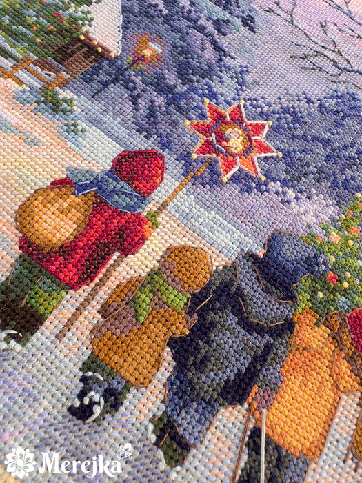 Carol of the Bells K-289 Counted Cross-Stitch Kit