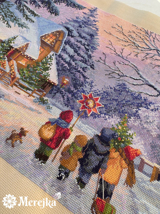 Carol of the Bells K-289 Counted Cross-Stitch Kit