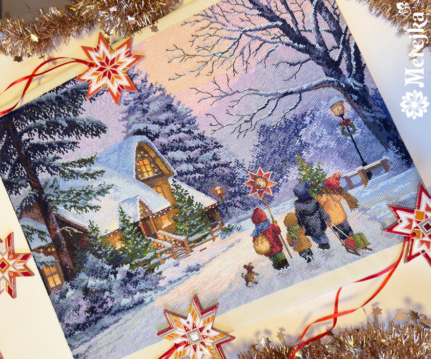 Carol of the Bells K-289 Counted Cross-Stitch Kit